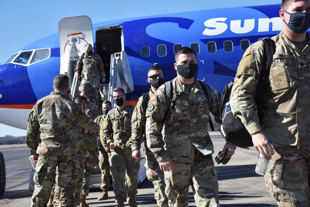 Tennessee Guardsmen return home from deployment