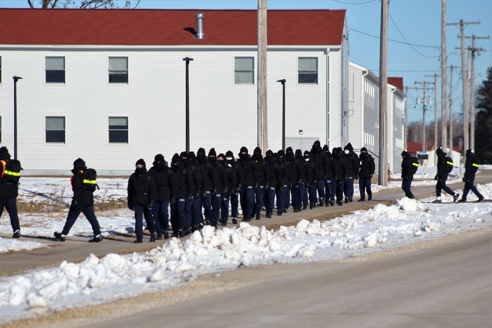 U.S. Navy’s Recruit Training Command ROM operations in January at Fort McCoy