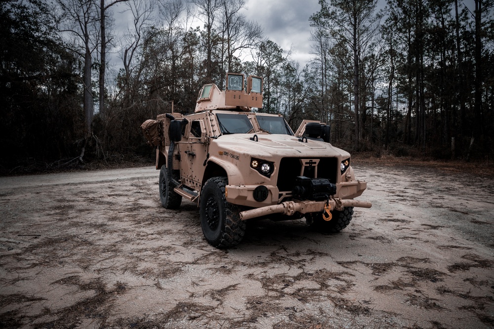 Pack-Racks on the Joint Light Tactical Vehicle