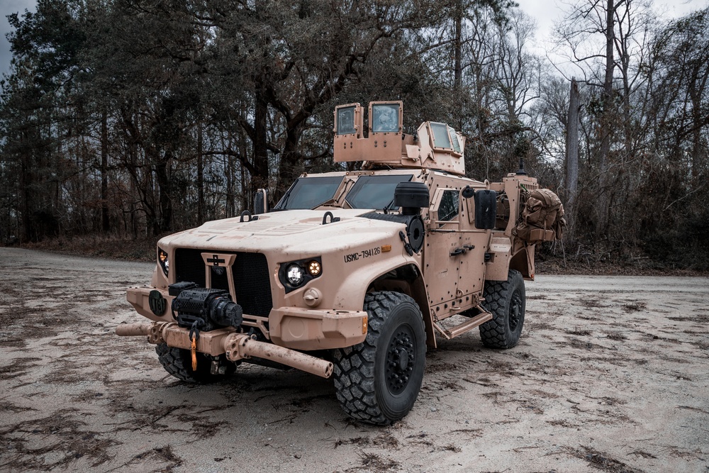 Pack-Racks on the Joint Light Tactical Vehicle