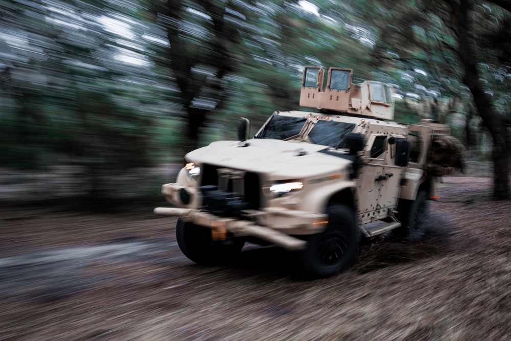 Pack-Racks on the Joint Light Tactical Vehicle