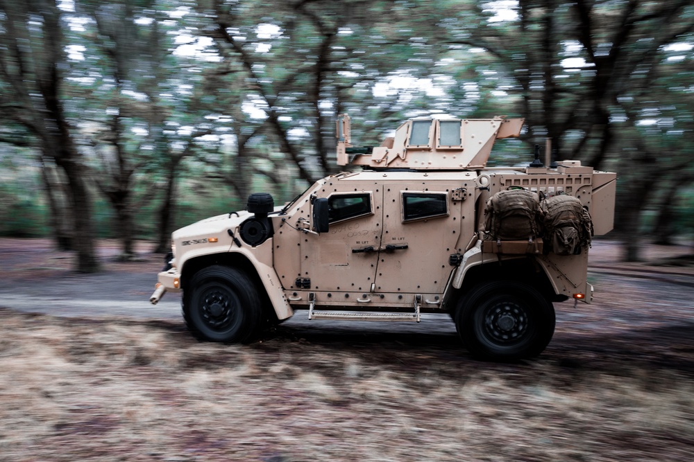 Pack-Racks on the Joint Light Tactical Vehicle