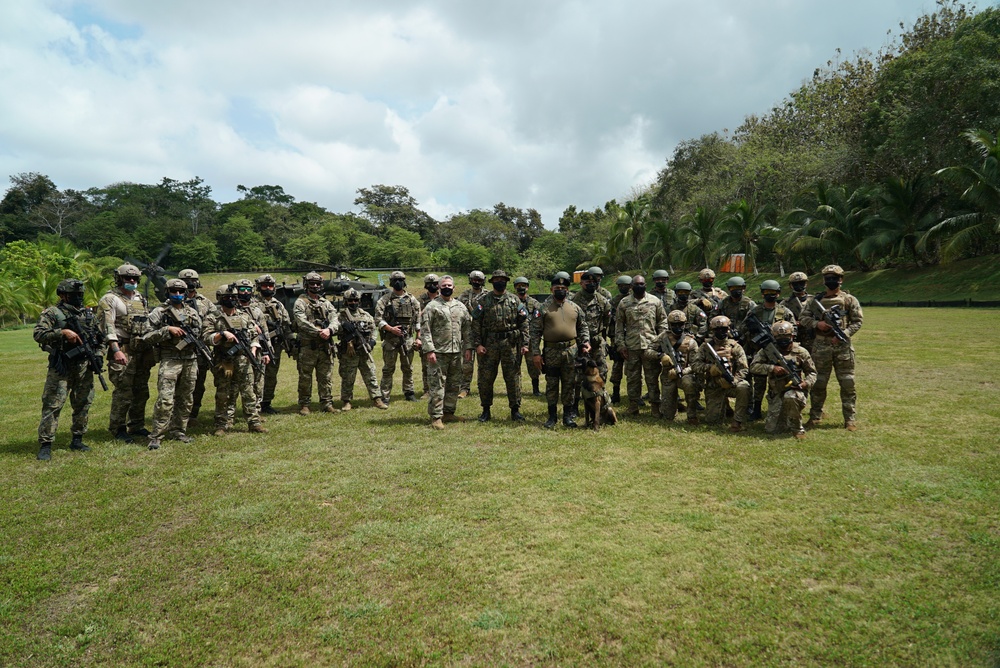 Joint Task Force-Bravo and SENAFRONT observe Exercise Mercury Operations