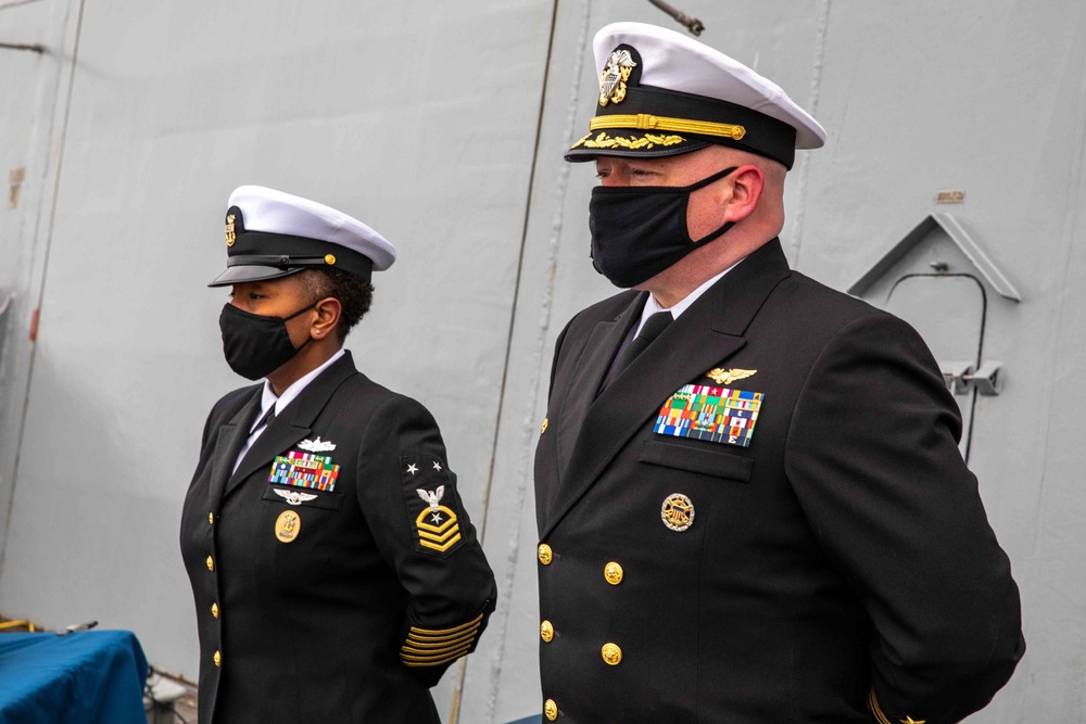 Arlington Burial at Sea
