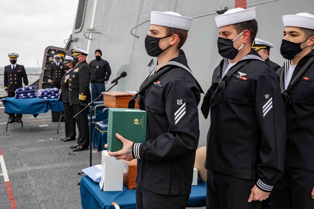 Arlington Burial at Sea