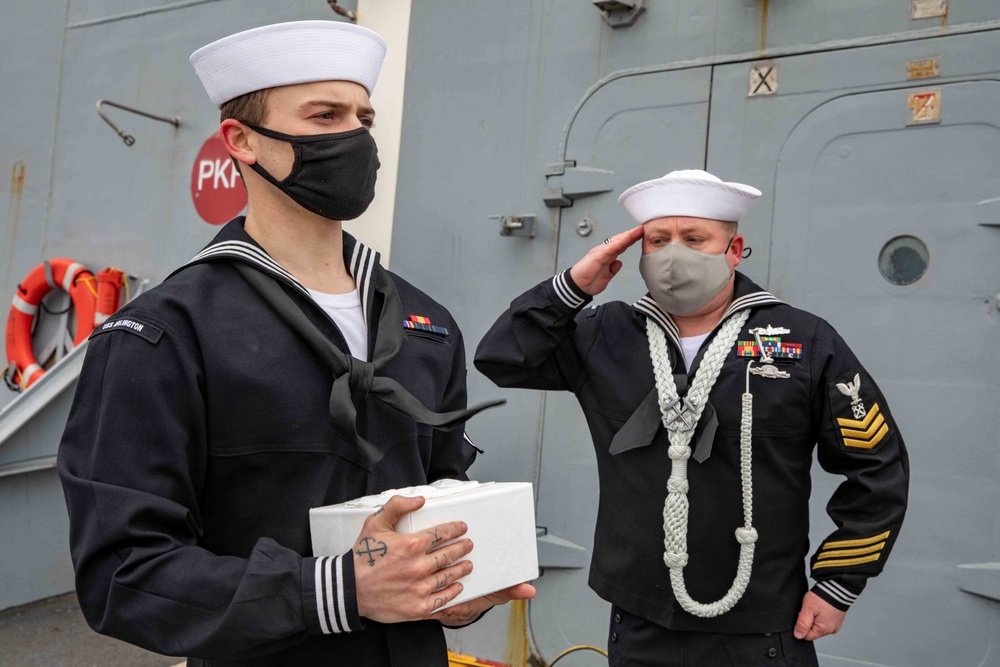 Arlington Burial at Sea