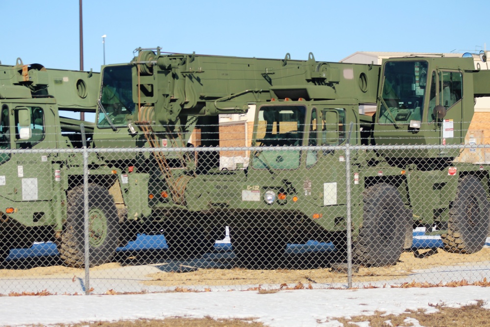 Training operations at Fort McCoy