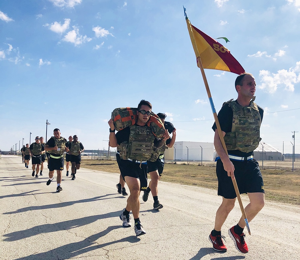 50th RSG Soldiers begin Expert Soldier Badge training