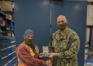 PWD New Orleans electrician receives Civilian Service Achievement Medal