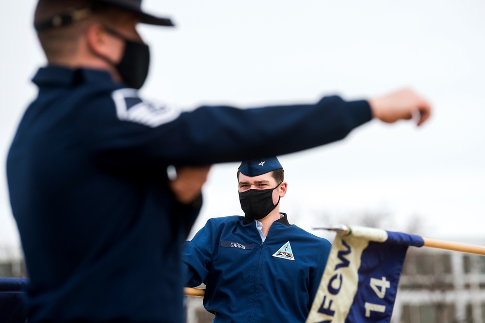 U.S. Air Force Academy Drill and Ceremonies Training Feb. 2021