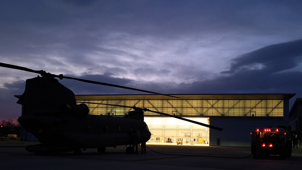 South Carolina National Guard CH-47F supports MARSOC training