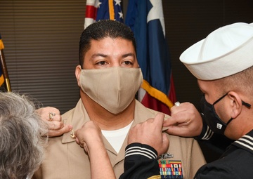 Becoming the Chief: NTAG Houston Sailors Don Anchors for the First Time