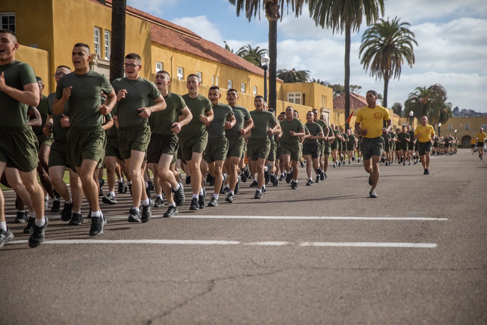 Echo Company Motivational Run