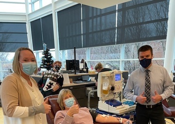 RIA Staff joins fight to collect plasma as treatment for COVID-19 patients