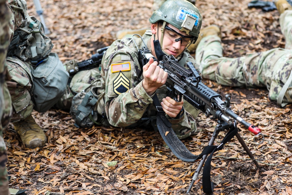 OSUT M4 and M249 training