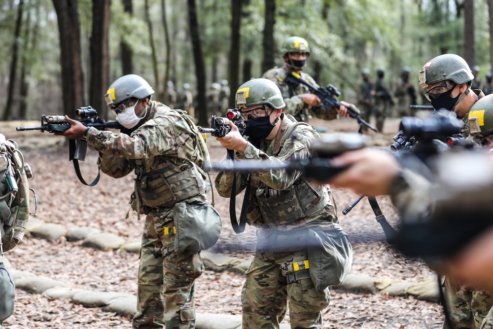 OSUT M4 and M249 training