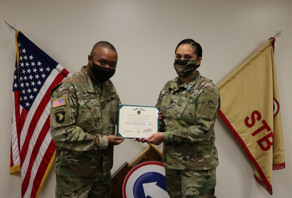 SSG Moore Army Commedation Medal Ceremony