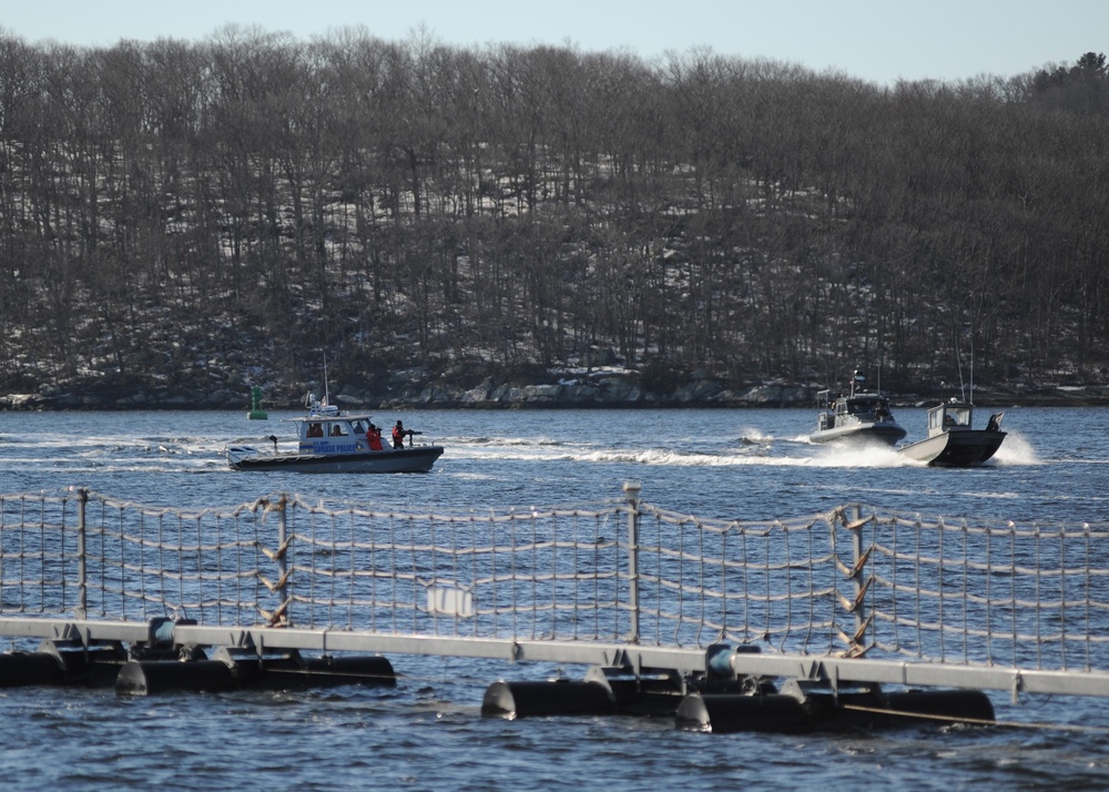 Exercise Citadel Shield-Solid Curtain 2021 Small Boat Attack Drill