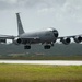 Iowa Air National Guard KC-135 land at Andersen Air Force Base