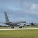 Iowa Air National Guard KC-135 land at Andersen Air Force Base