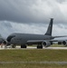 Iowa Air National Guard KC-135 land at Andersen Air Force Base