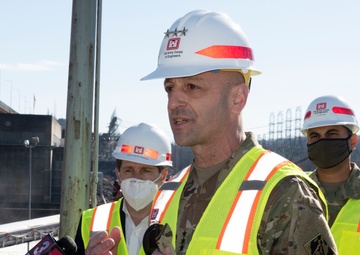 Chief of engineers visits Chickamauga Lock Replacement Project