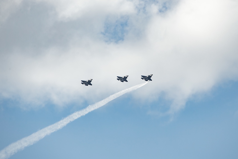 F-35B on the USS America