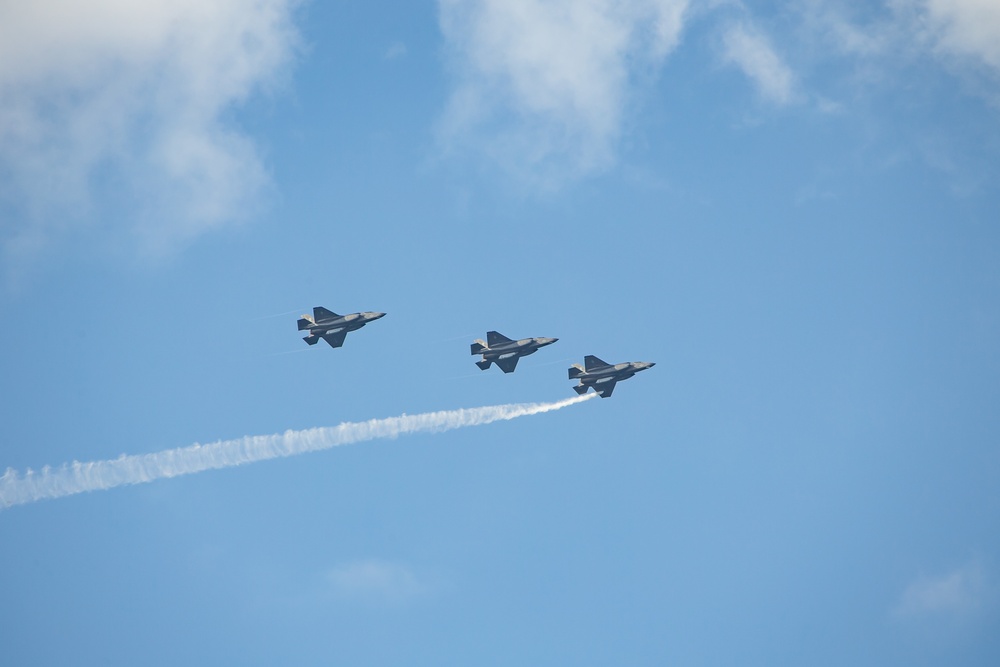 F-35B on the USS America