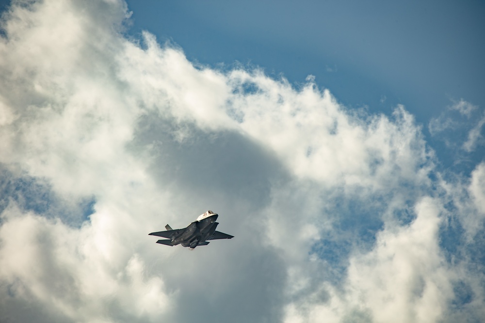 F-35B on the USS America