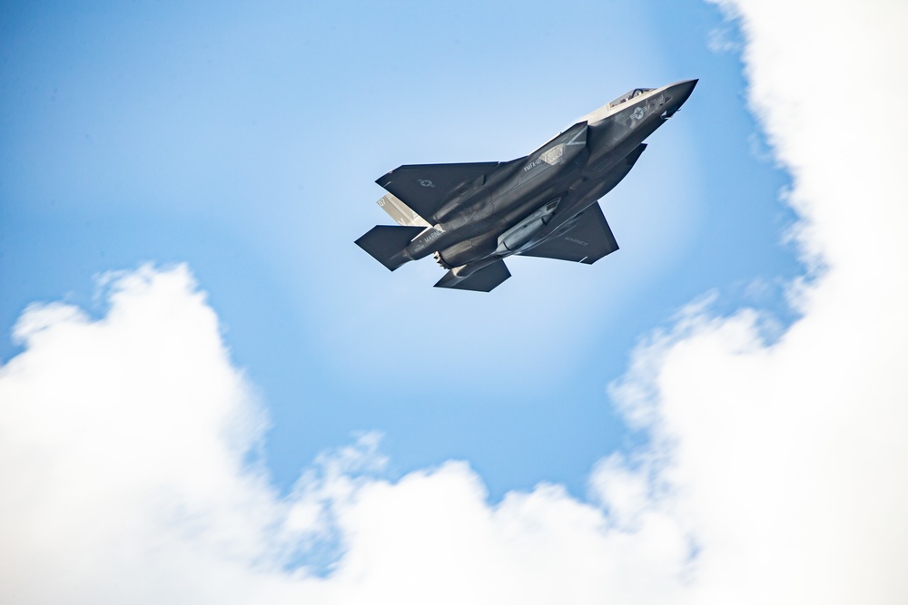 F-35B on the USS America