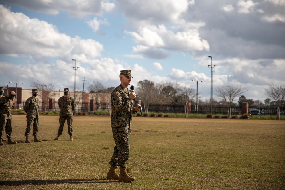 MARFORRES Sgt. Maj. Relief and Appointment