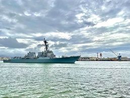HRMC Completes USS Wayne E. Meyer Availability Ahead of Schedule