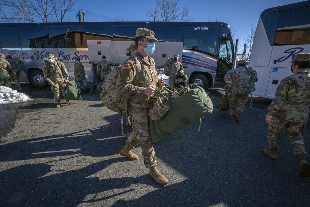 Alpha Company returns from D.C. deployment