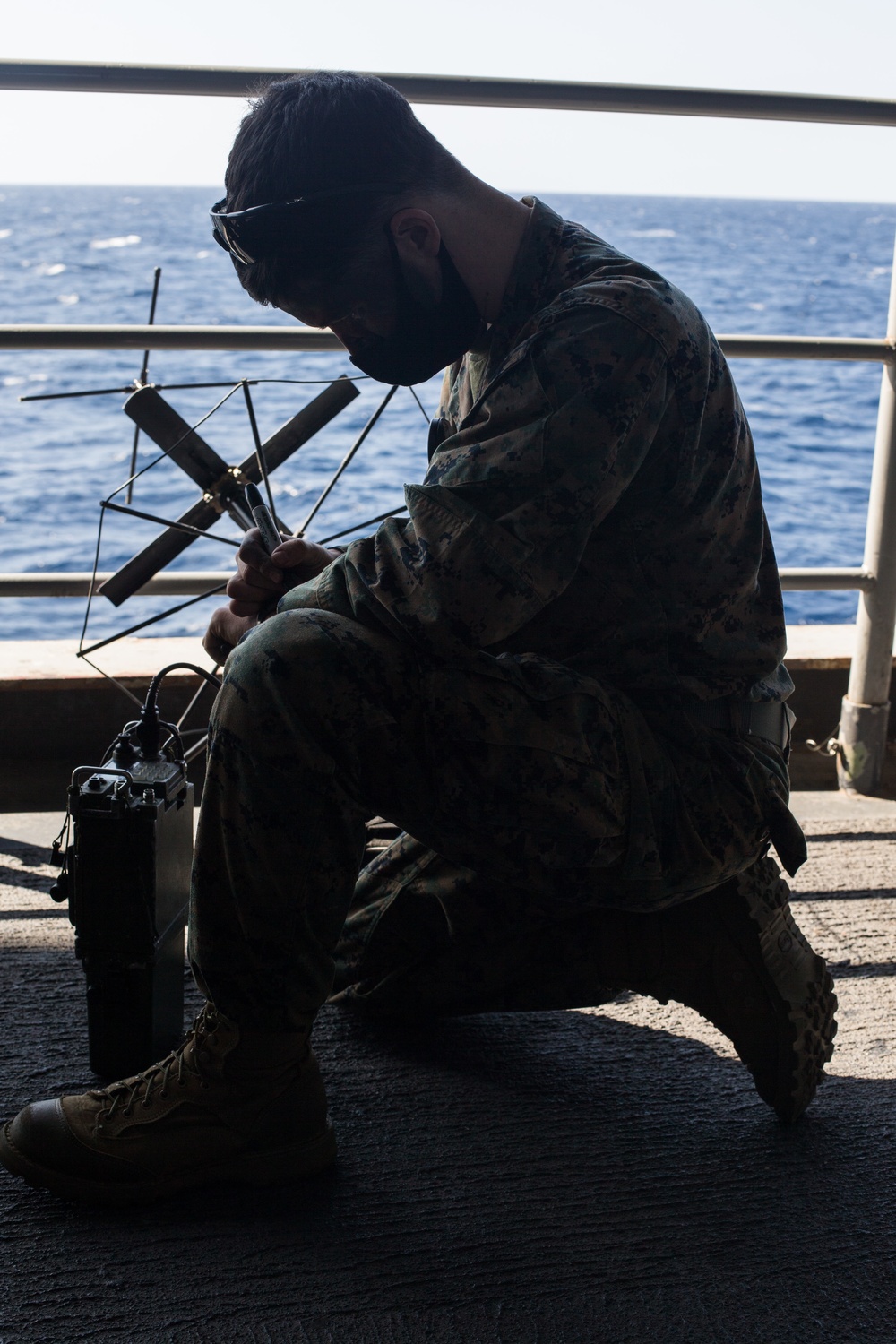 Marines with BLT 3/4 train in Okinawa