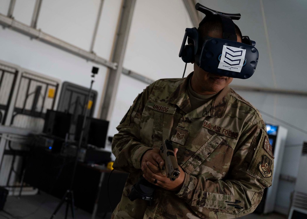 380th ESFS train in virtual reality