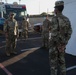 ARNG CSM Visits AZNG Covid Vaccine Site