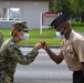 HM1 Azunie Reenlistment Diego Garcia - Feb. 5, 2021