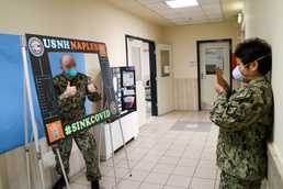 USNH Naples Administers Second Dose of COVID-19 Vaccine