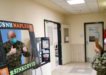 USNH Naples Administers Second Dose of COVID-19 Vaccine