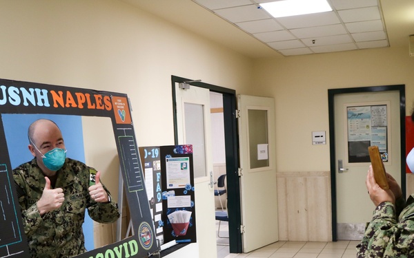 USNH Naples Administers Second Dose of COVID-19 Vaccine