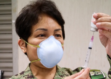 USNH Naples Administers Second Dose of COVID-19 Vaccine