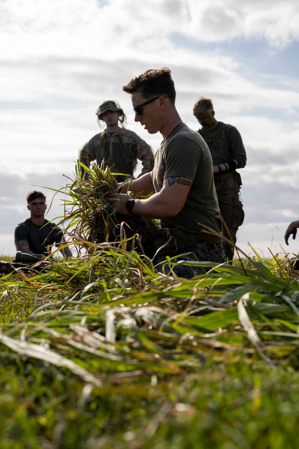 3d Marine Division Marines Conduct Pre-Sniper Course