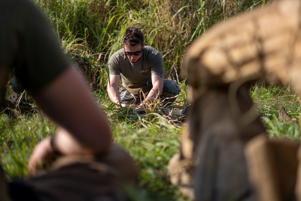 3d Marine Division Marines Conduct Pre-Sniper Course