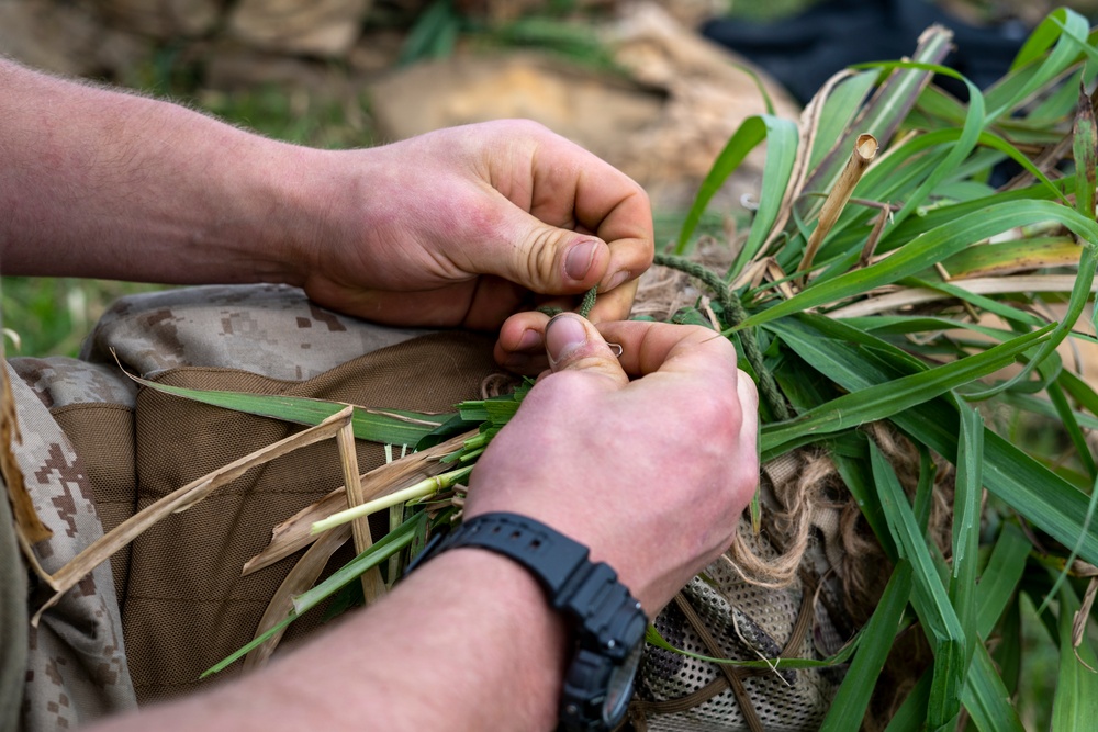 3d Marine Division Marines Conduct Pre-Sniper Course