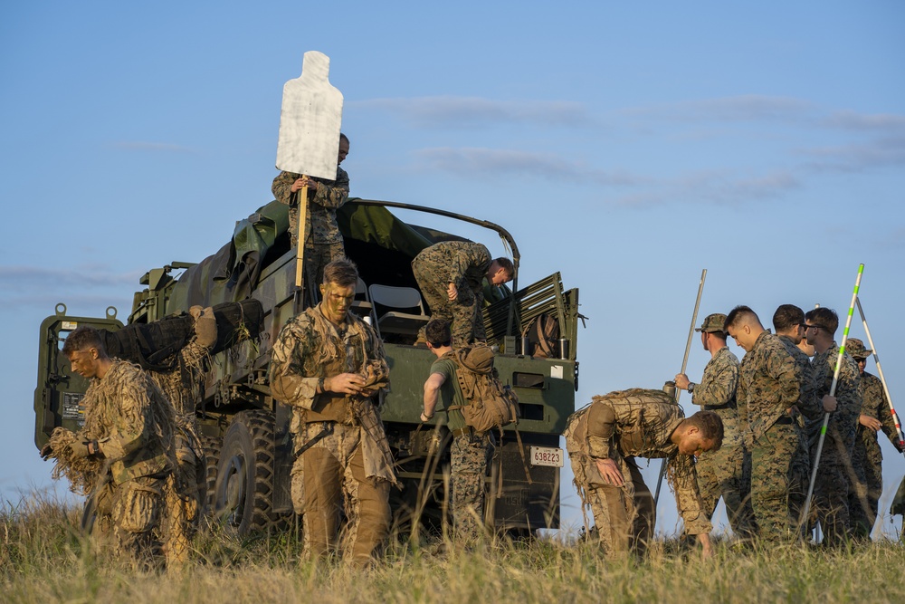 3d Marine Division Marines Conduct Pre-Sniper Course