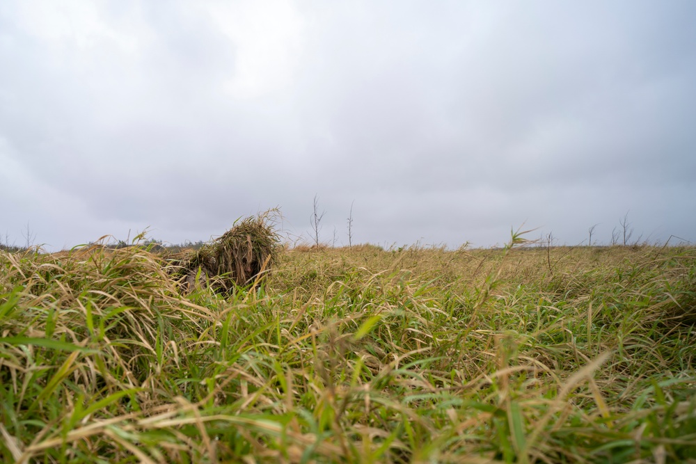 3d Marine Division Marines Conduct Pre-Sniper Course