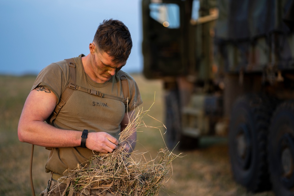 3d Marine Division Marines Conduct Pre-Sniper Course