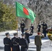 Chief of Army Staff of the Bangladesh Army Aziz Ahmed Participates in an Army Full Honors Wreath-Laying Ceremony at the Tomb of the Unknown Soldier