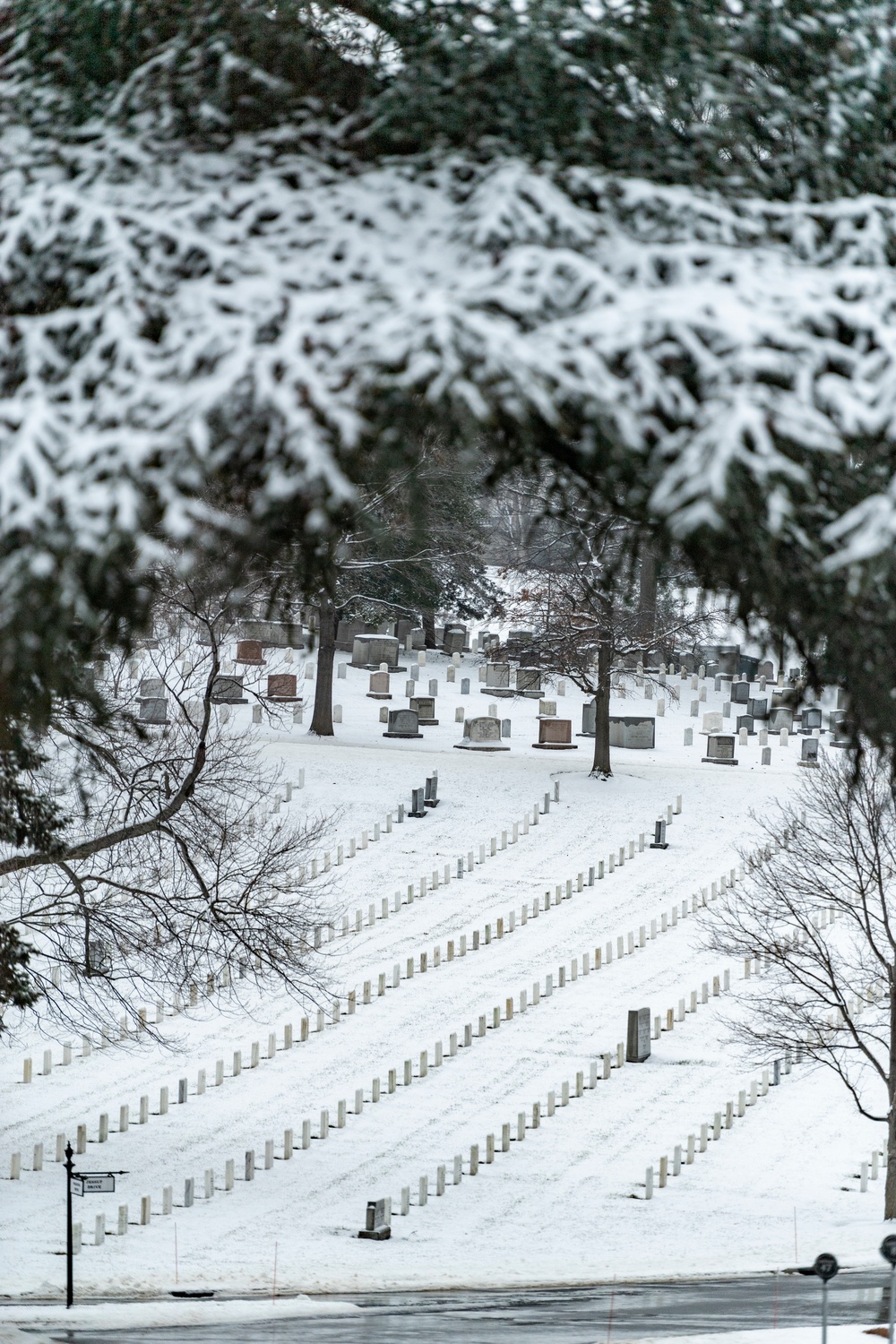 Winter at Arlington National Cemetery 2021