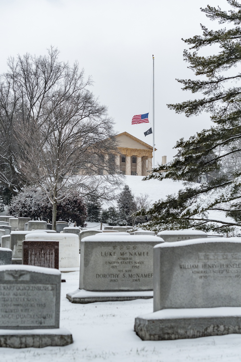 Winter at Arlington National Cemetery 2021